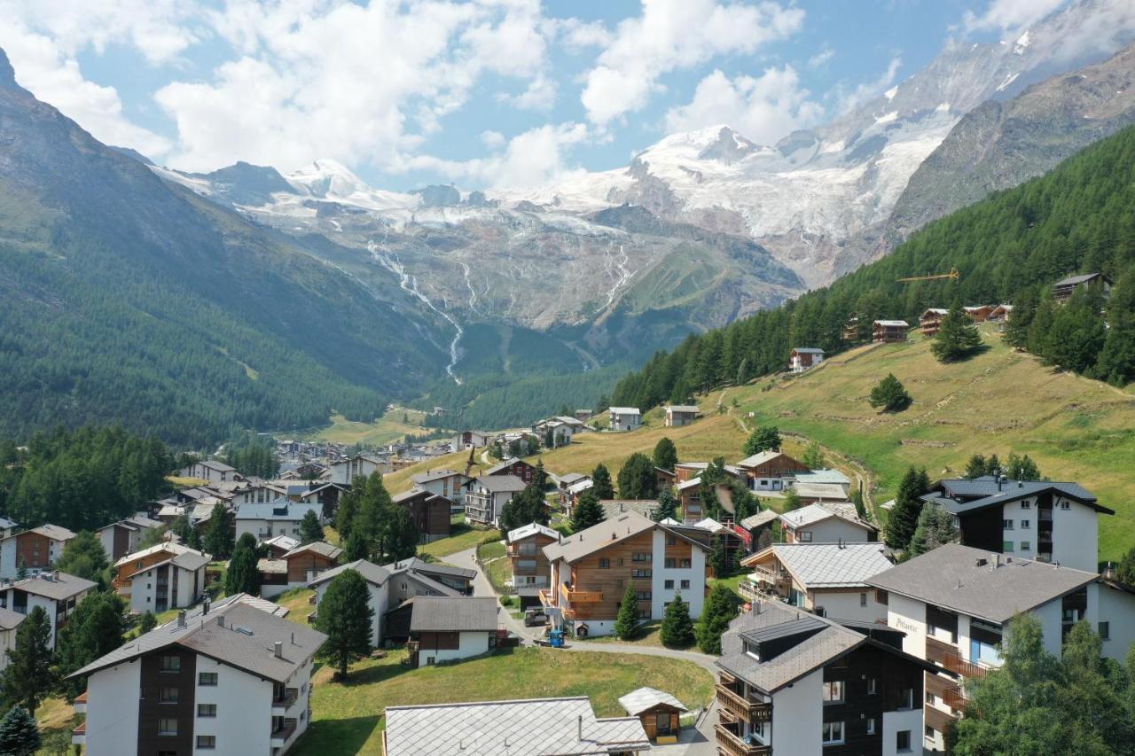 Classy Studio In Saas-Fee Alps Switzerland Lägenhet Exteriör bild